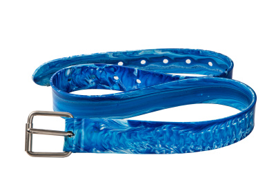 Пояс грузовой полиуретановый синий